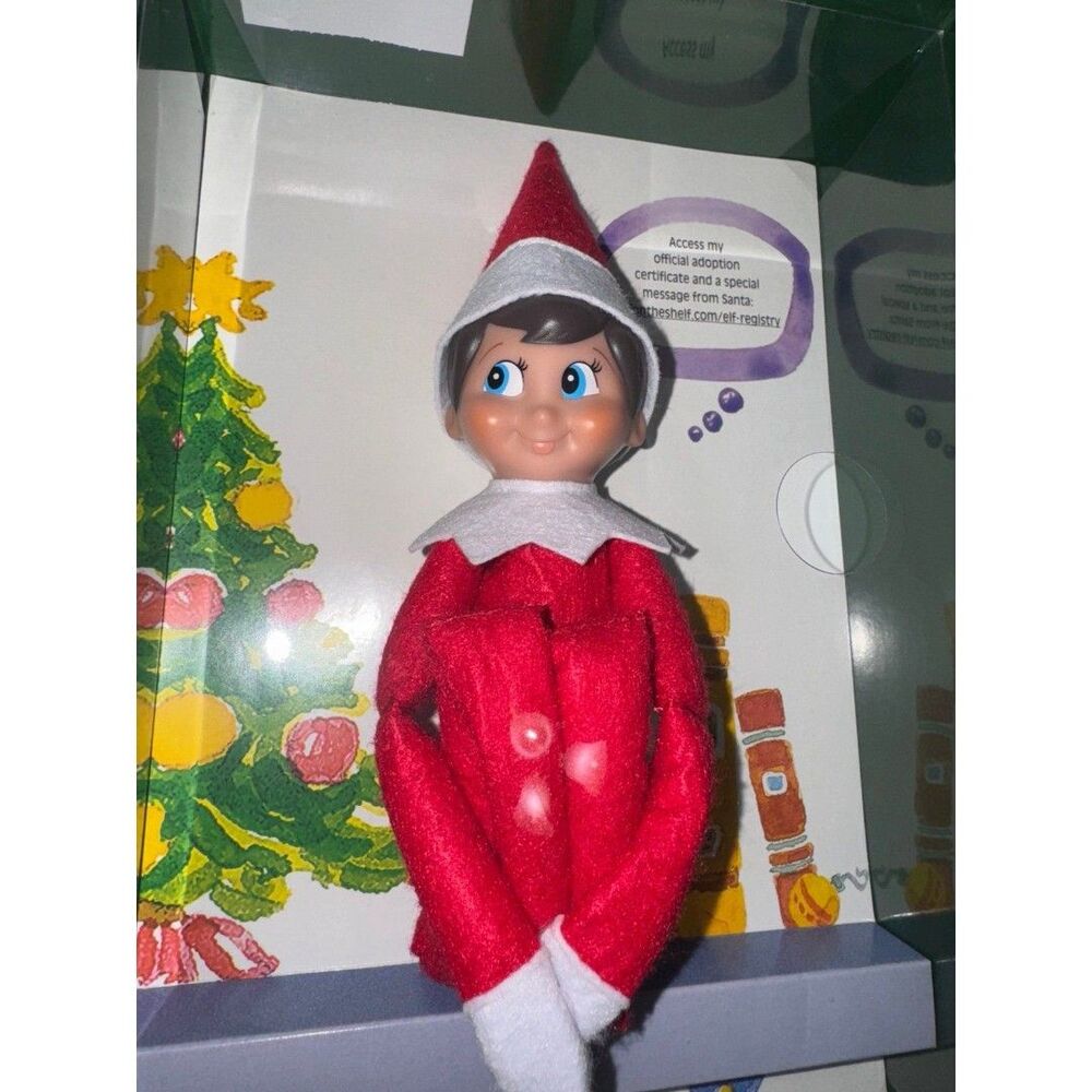 Elf on the Shelf boy new with book GB1
